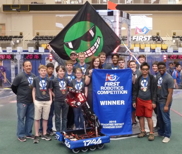 Team Otto with First Place Award