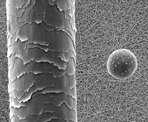 Machine Produces Nanofibers for Biomedical Research