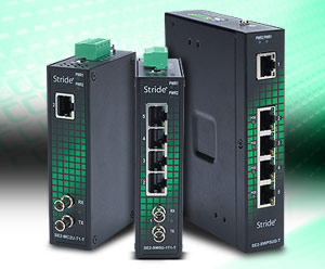 Stride® Industrial Power Over Ethernet (PoE) Switches from AutomationDirect