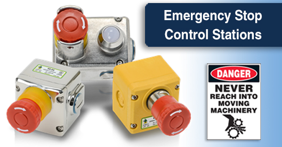 Emergency Stop Control Stations: One Push Can Save Your Life