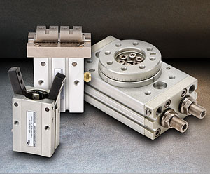 AutomationDirect adds NITRA Pneumatic Rotary Actuators & Grippers