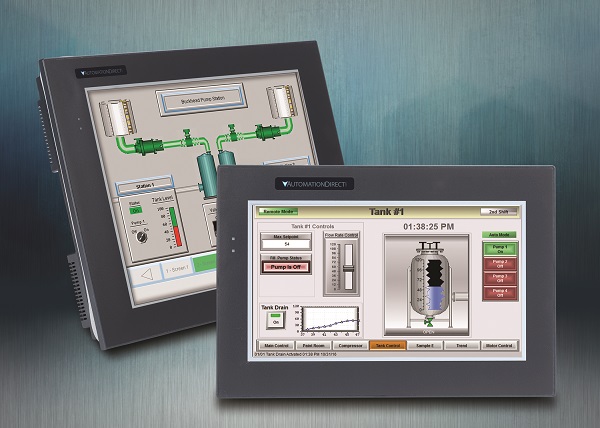 AutomationDirect Adds More Touch Panels to the C-more HMI Line