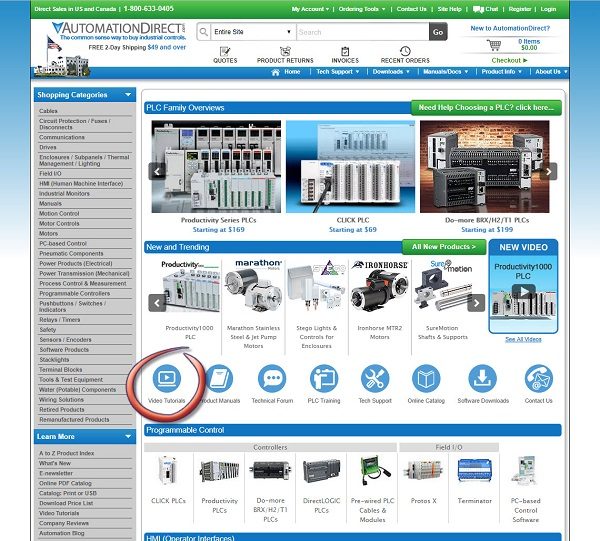 AutomationDirect Videos | Library.AutomationDirect.com