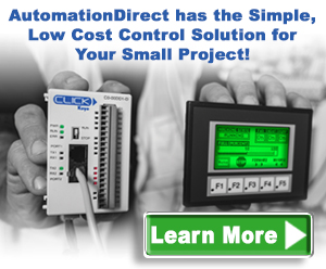 Simple PLC & HMI Solutions for Small Applications