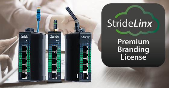 AutomationDirect offers StrideLinx Premium Branding License