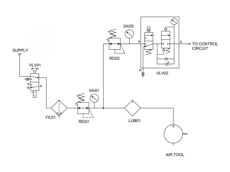 Combining Components in Pneumatic Systems Designs