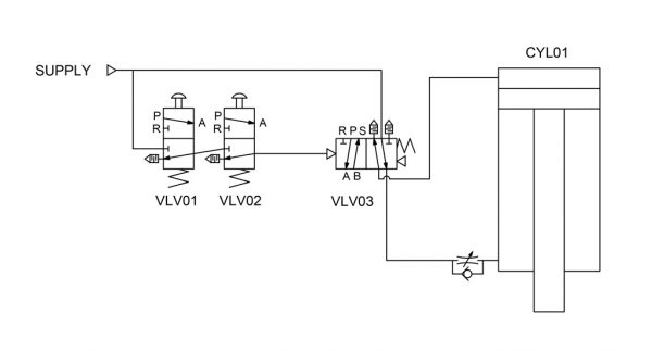 two-hand control circuit