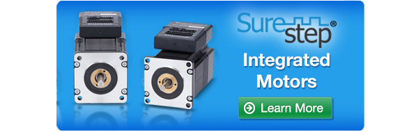 Integrated Stepper Motors and Drives from AutomationDirect