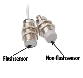 flush and non-flush sensor