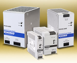 RHINO PSV "Value Series" DC Power Supplies from AutomationDirect