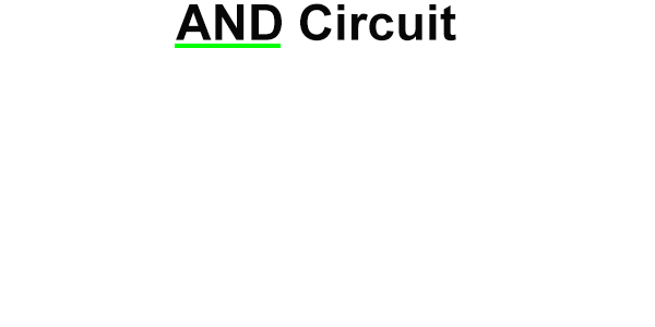 AND Circuit diagram