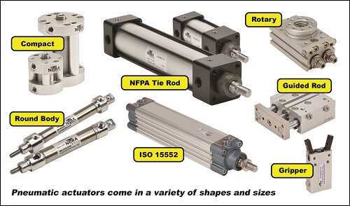 pneumatic actuators