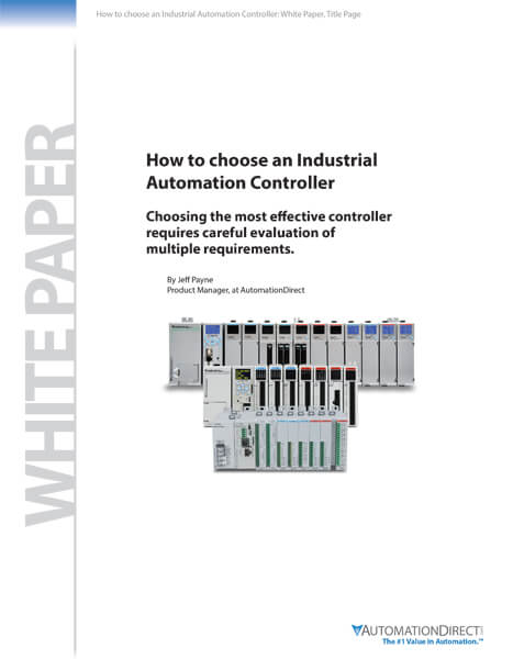 How to Choose an Industrial Automation Controller | White Paper