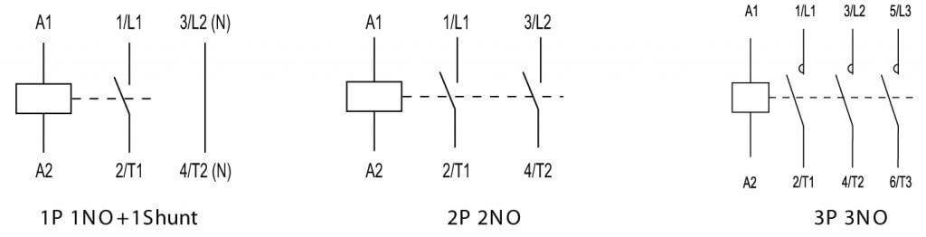 Single Pole Ac Contactor Wiring Diagram from library.automationdirect.com