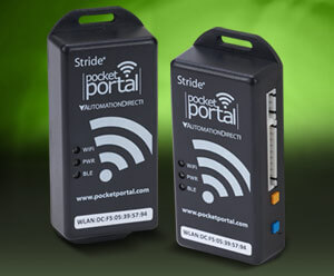 STRIDE Pocket Portal IoT Bridge Cloud Data Logger with IO from AutomationDirect