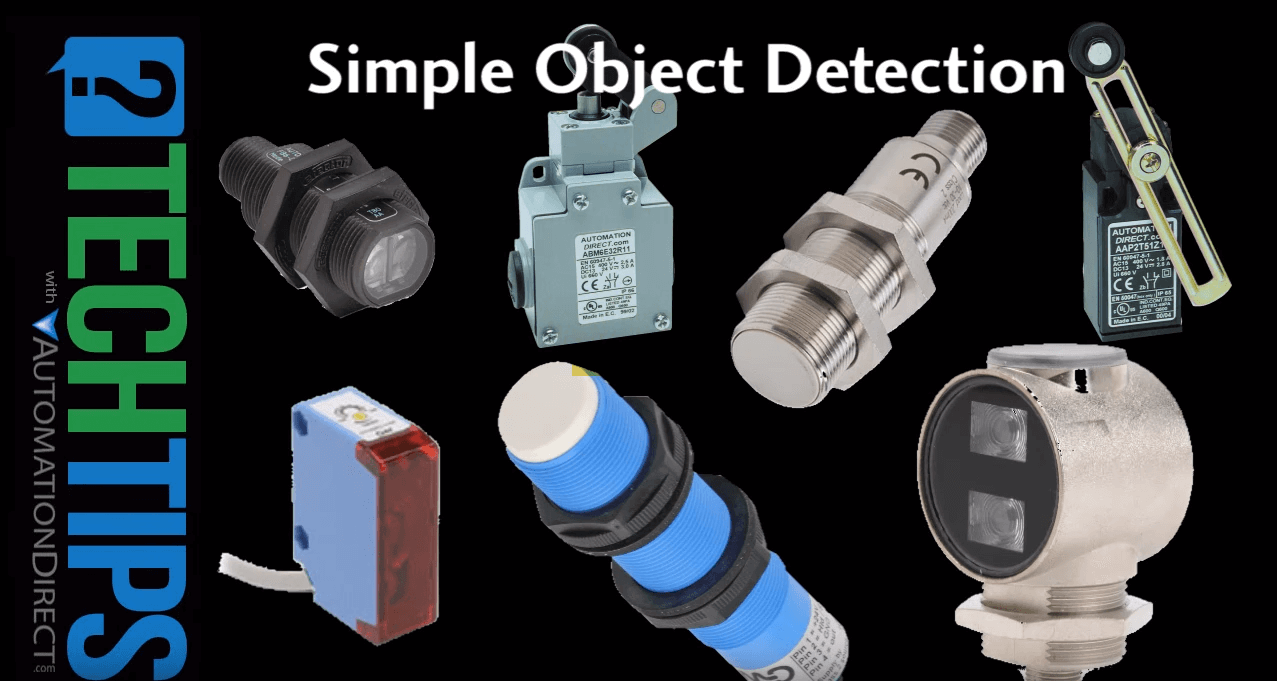 Tech Tip: Overview of Simple Object Detection and Sensing
