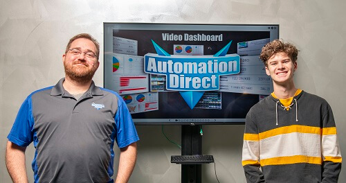 AutomationDirect Employees Enjoy Helping Students in Internship Program