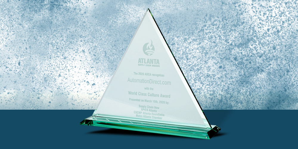 AutomationDirect Earns World Class Culture Award at Atlanta Supply Chain Awards
