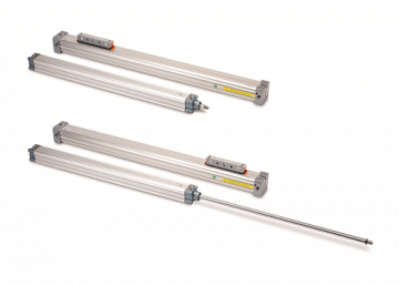 Rodless Cylinders Provide a Compact Pneumatic Linear Motion Option
