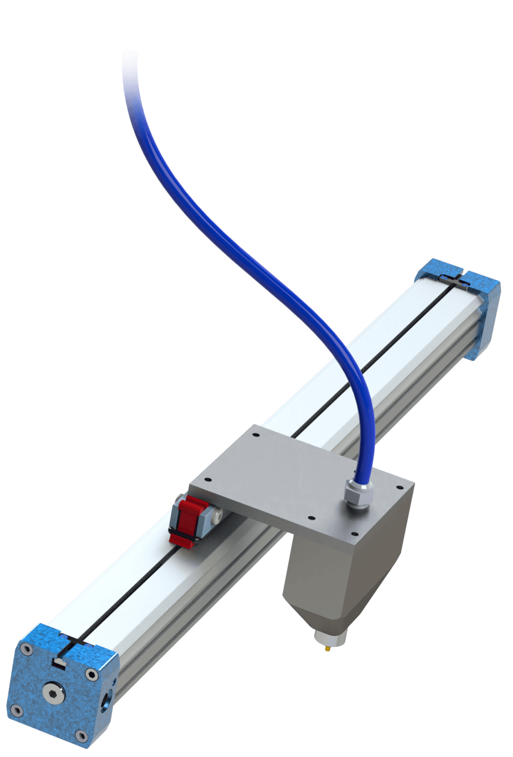 Rodless Cylinders Provide A Compact Pneumatic Linear Motion Option