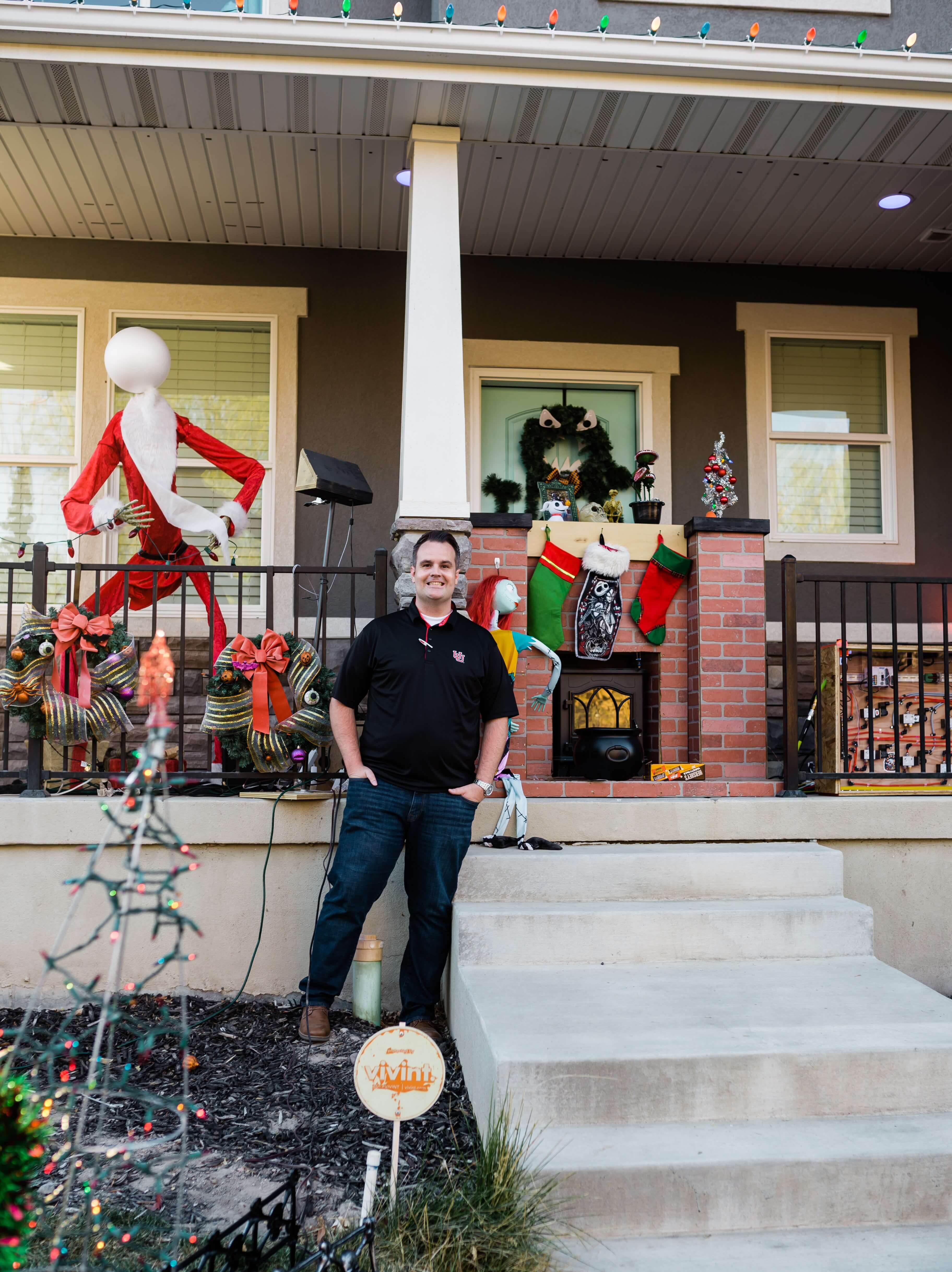 Student Brings Joy to Kids During COVID-19 with Automated Halloween Display
