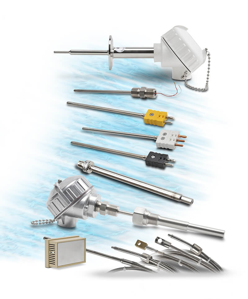 Different types of thermocouples