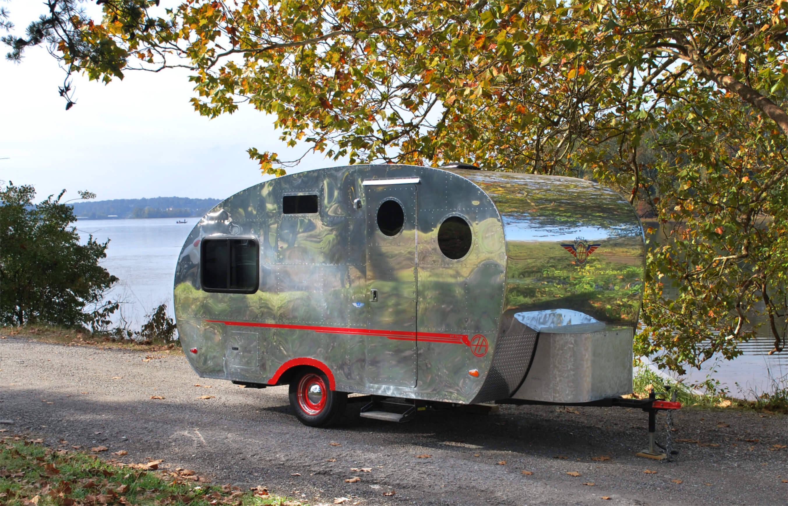Contemporary Controls Combined with Classic Camper Chic