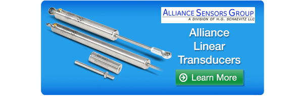 Alliance Sensors Group LV-45 Series LVIT Linear Position Sensor, Linear  Position Sensors