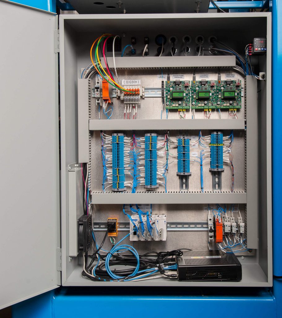 industrial cabinet with click plus plc