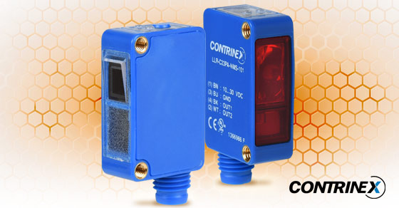 Contrinex Photoelectric Sensors with IO-Link Compatibility