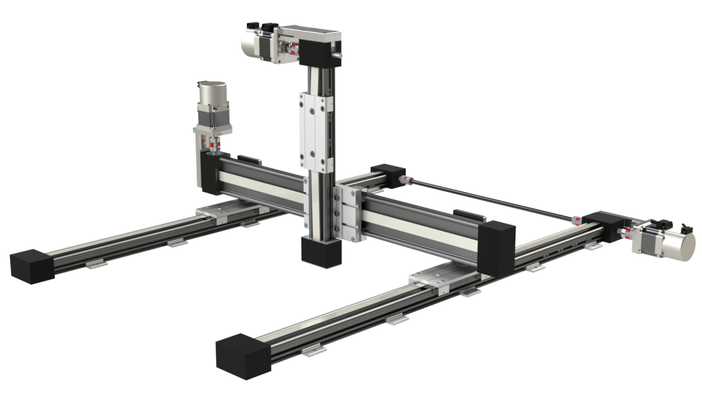 Complete multi-axis motion solutions with linear actuators and slides