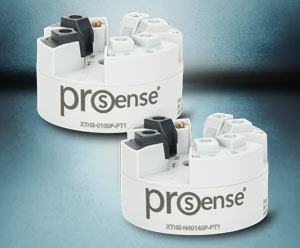 More ProSense Fixed Range, Head-Mounted Temperature Transmitters from AutomationDirect