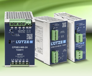 Lutze Din Rail Mounted Compact Switching Power Supplies from AutomationDirect