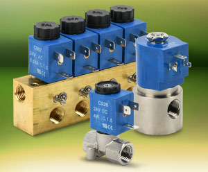 GC Valves General Purpose Solenoid Valves and Valve Banks from AutomationDirect