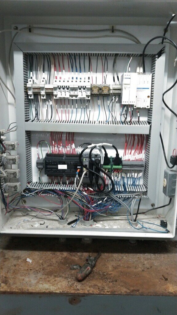 AutomationDirect PLC and control cabinet