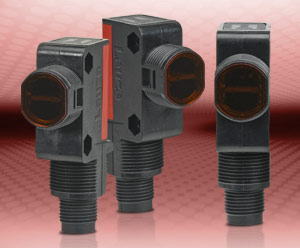 Leuze 18mm Front/Bottom Threaded Rectangular Photoelectric Sensors from AutomationDirect