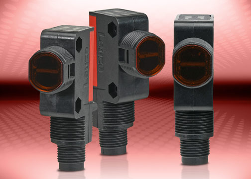 Leuze 28 series 18mm threaded rectangular sensors
