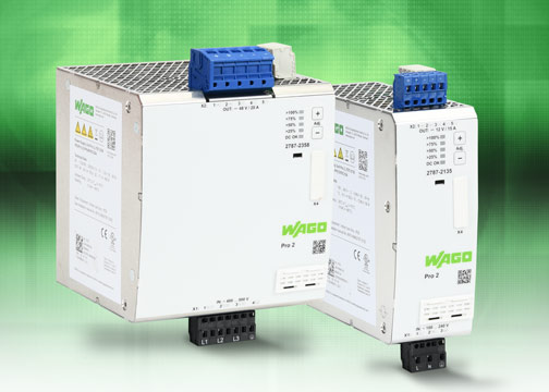 WAGO Pro2 series performance power supplies