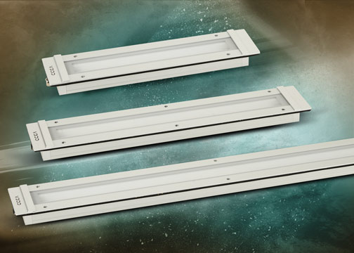 CCEA VEGA series recessed industrial LED light bars
