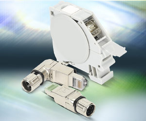Lutze RJ45 Shielded IDC Field Wireable Connectors and Adapters from AutomationDirect