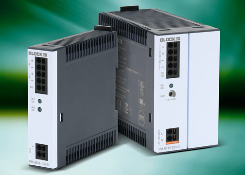 BLOCK PM series mini power supplies