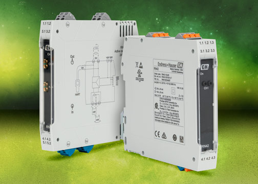 Endress+Hauser intrinsically safe analog input isolators