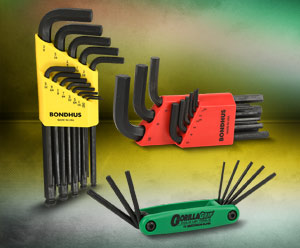 Bondhus Hex and Torx Tools Sets from AutomationDirect