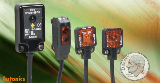 Autonics Miniature Photoelectric Sensors from AutomationDirect