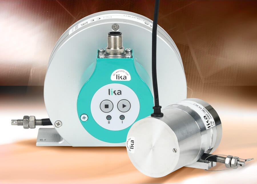 Lika draw wire linear measurement devices