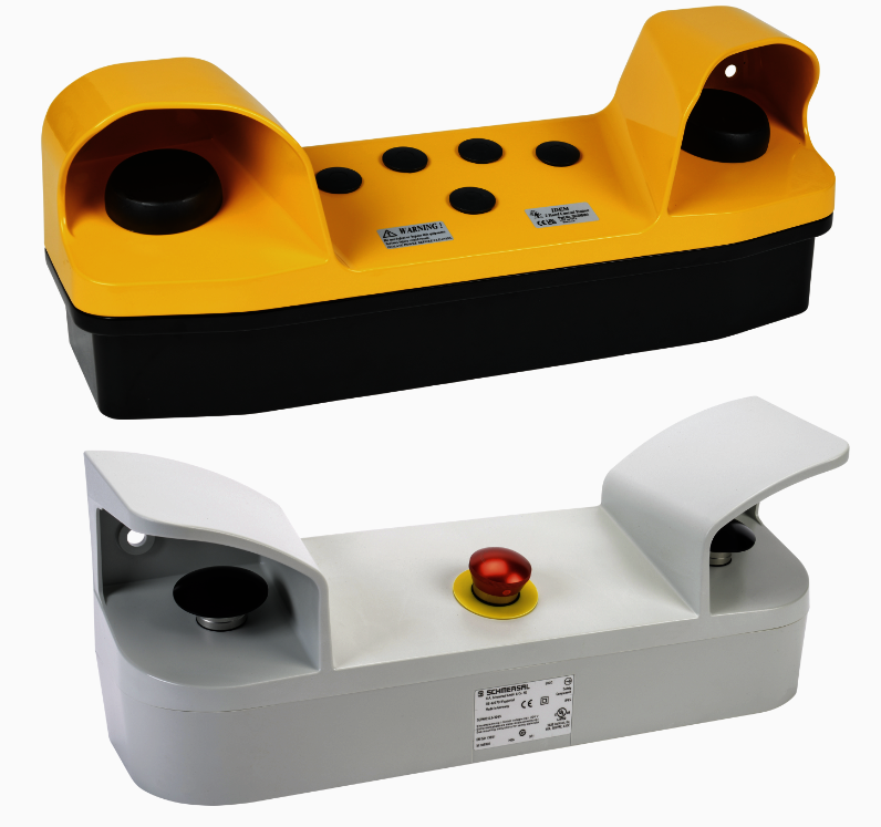 Two-hand safety control panels