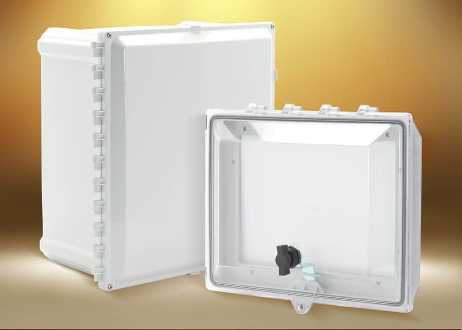 AttaBox Heartland/Heartland SL series hinged screw cover enclosures