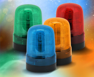 Patlite Visual and Audible-Visual Industrial Signal Beacons from AutomationDirect