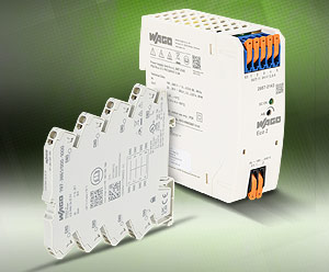 WAGO Single-Channel Electronic Circuit Breakers and Eco2 Series Power Supplies from AutomationDirect