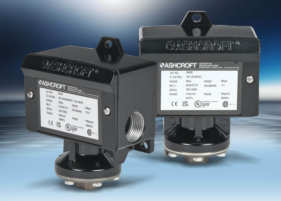 Ashcroft B-Series mechanical pressure switches